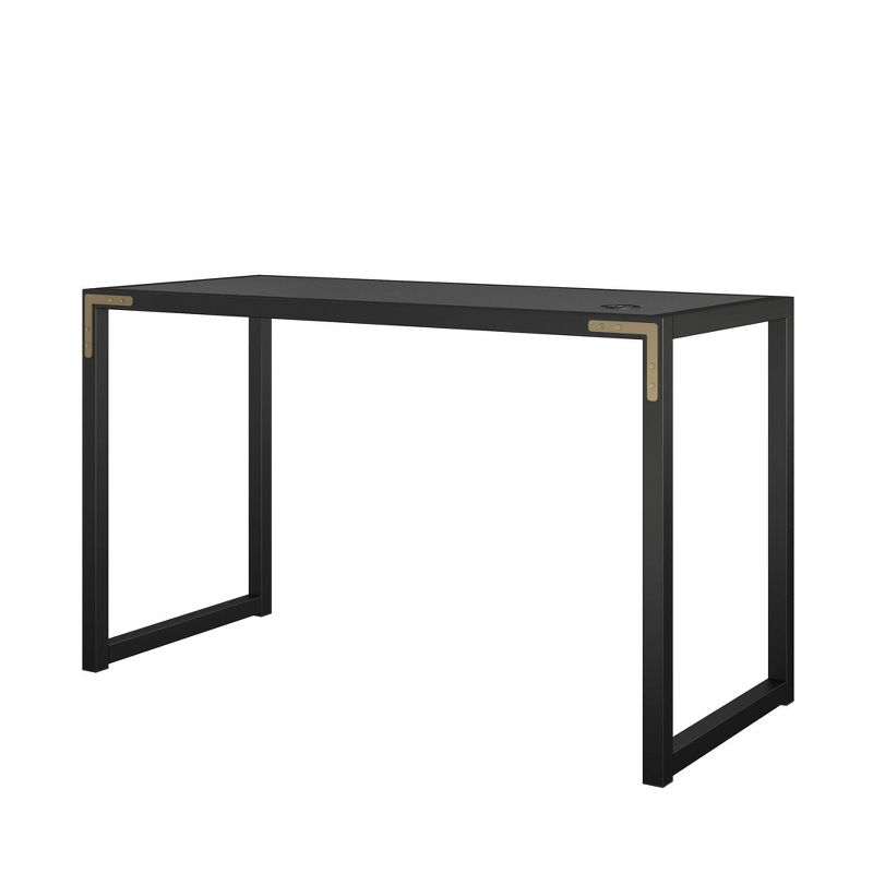 Bel Air Writing Desk Black - Cosmoliving By Cosmopolitan