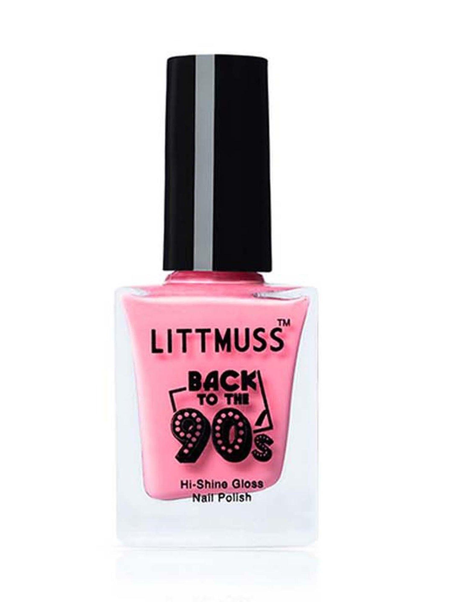 Littmuss Paint With Pastel Back To The 90s Hi Shine Gloss Nail Polish Combo - 38 ml