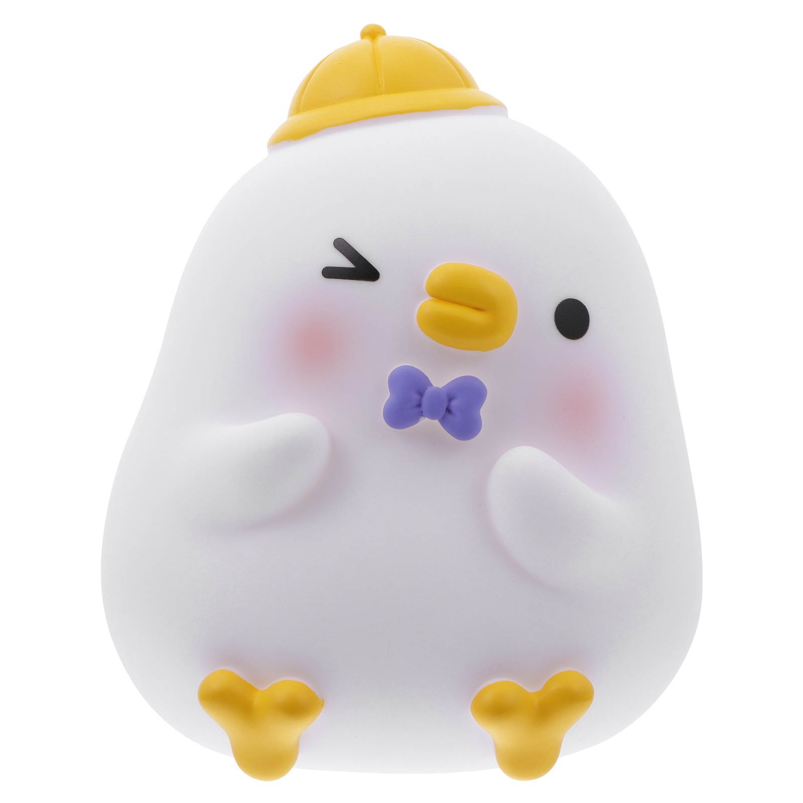 1Pc Cartoon Chick Shape Saving Pot Coin Bank Chic Piggy Bank Desktop Ornament