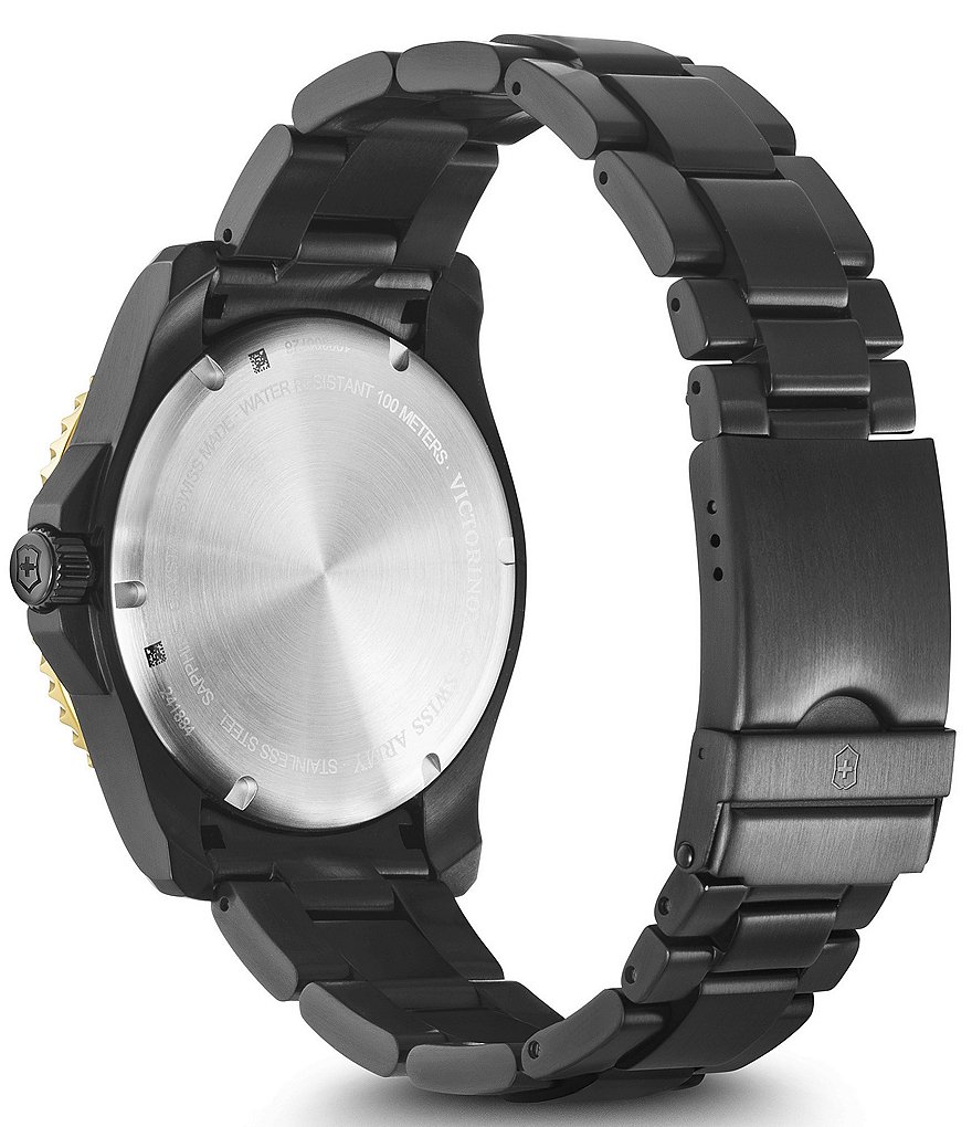 Victorinox Swiss Army Maverick Analog Black Bracelet Watch