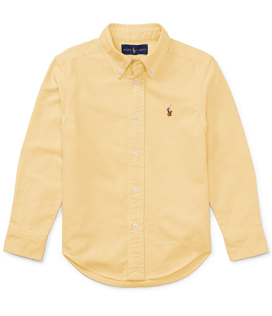 Polo Ralph Lauren Little Boys 2T-7 Long-Sleeve Oxford Shirt