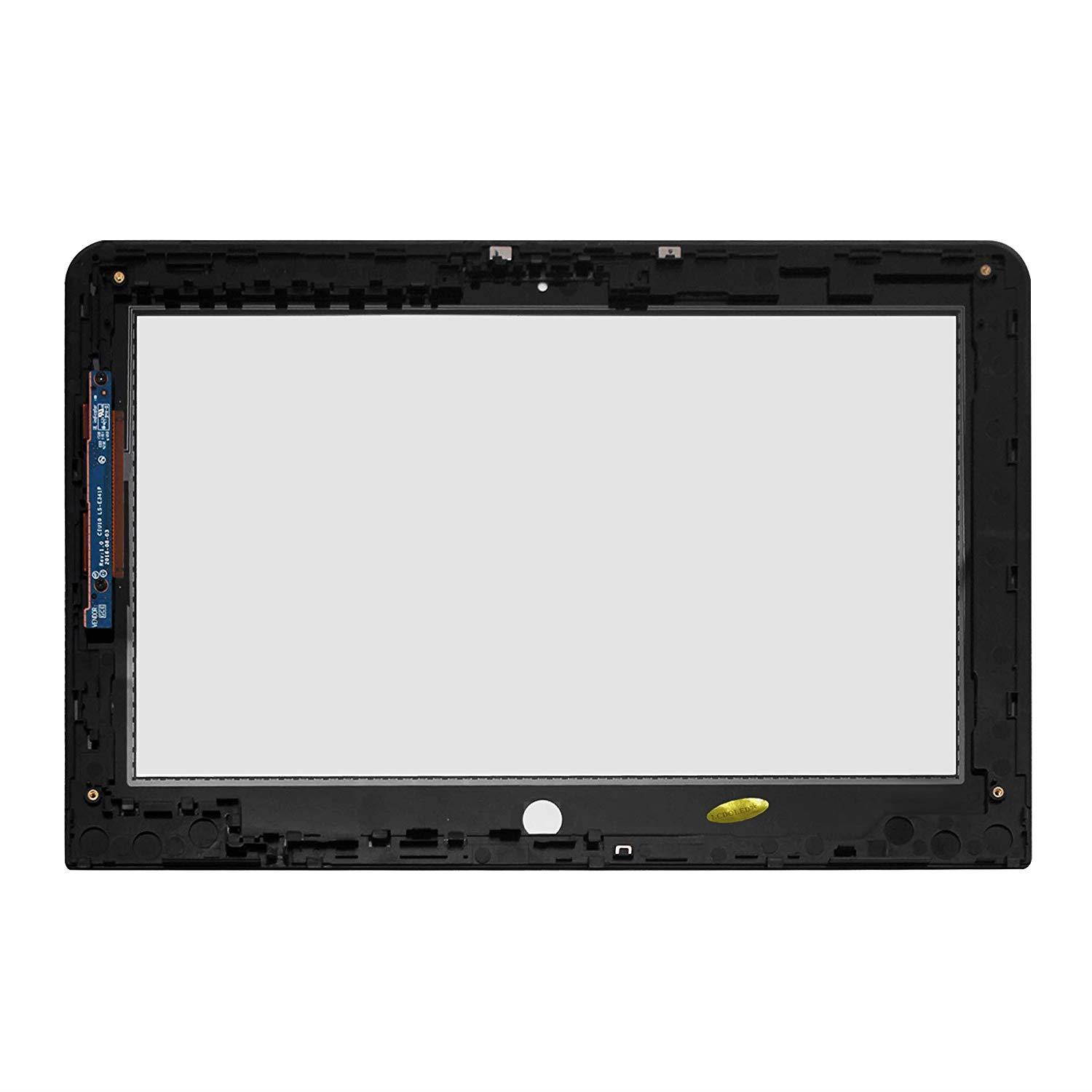 11.6 inch Replacement Touch Screen Digitizer Front Glass Panel + Bezel for HP X360 11-ab031tu 11-ab033tu 11-ab034tu 11-ab035tu 11-ab036tu with Touch Control Board