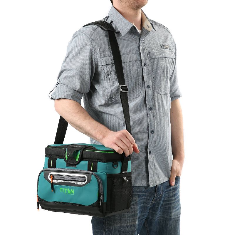 California Innovations Titan Deep Freeze 8qt Zipperless HardBody Cooler - Green