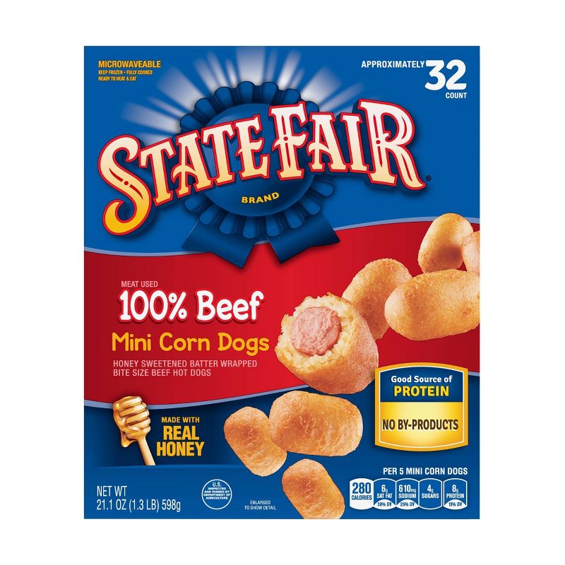State Fair Beef Mini Corn Dogs - 21.1oz