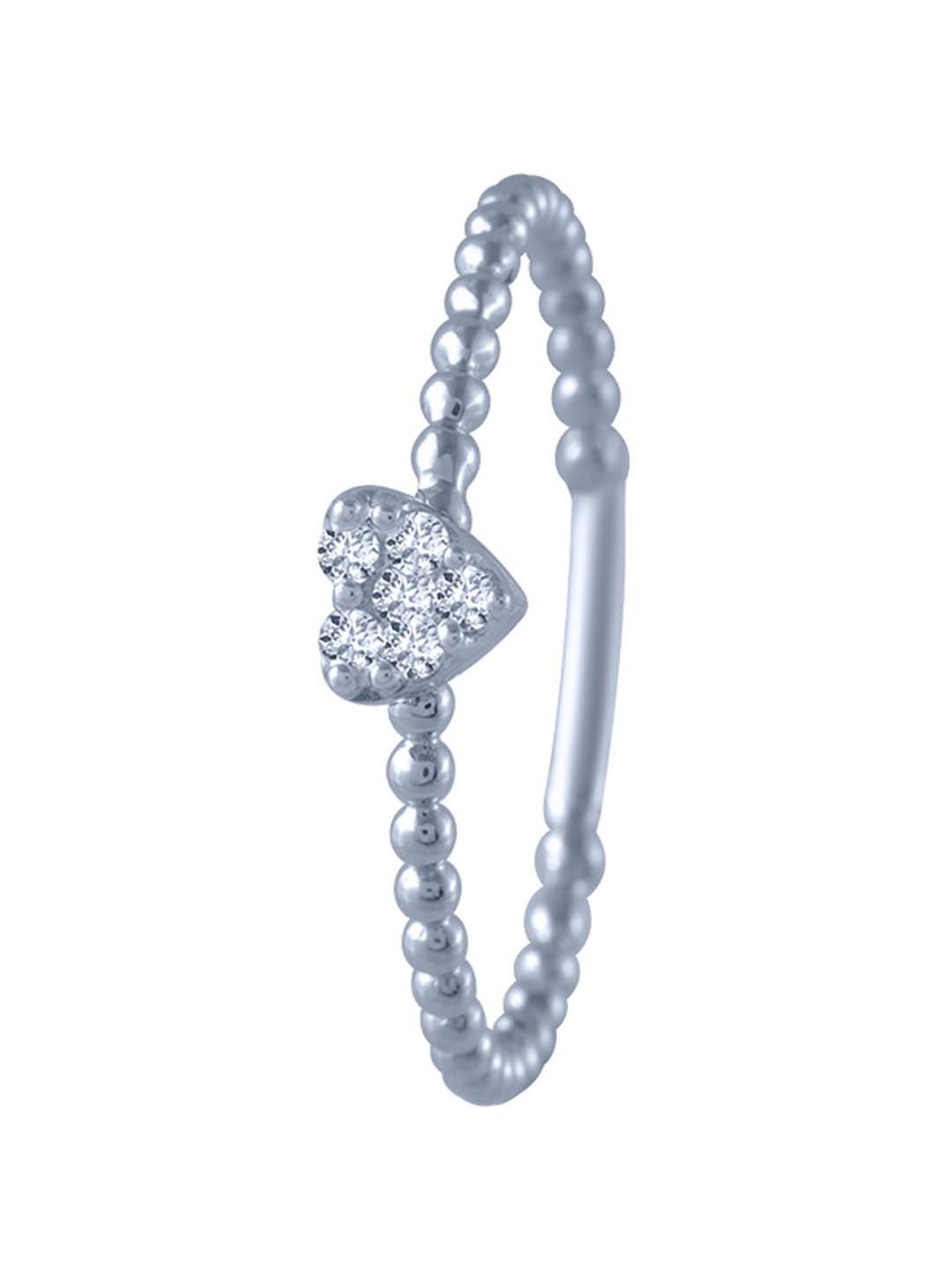 Mia By Tanishq Nature's Finest 14k Yellow Gold Radiant Sp Elegance Diamond Ring