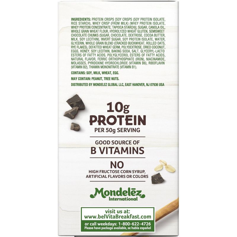 belVita Protein Oats Honey and Chocolate Breakfast Bars - 4ct