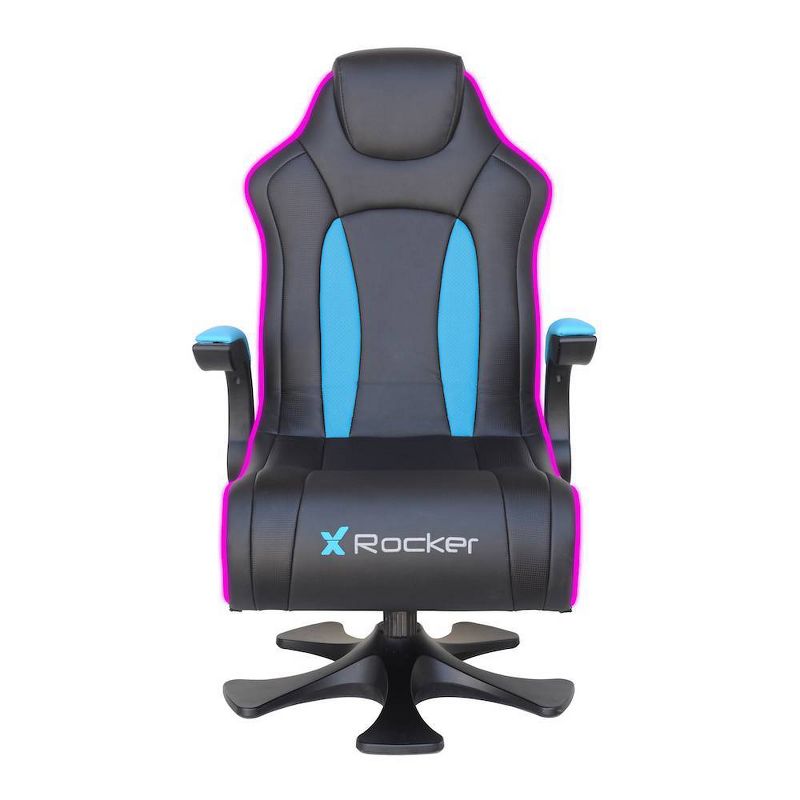 Cxr3 Dual Audio Gaming Chair Black/Teal - X Rocker