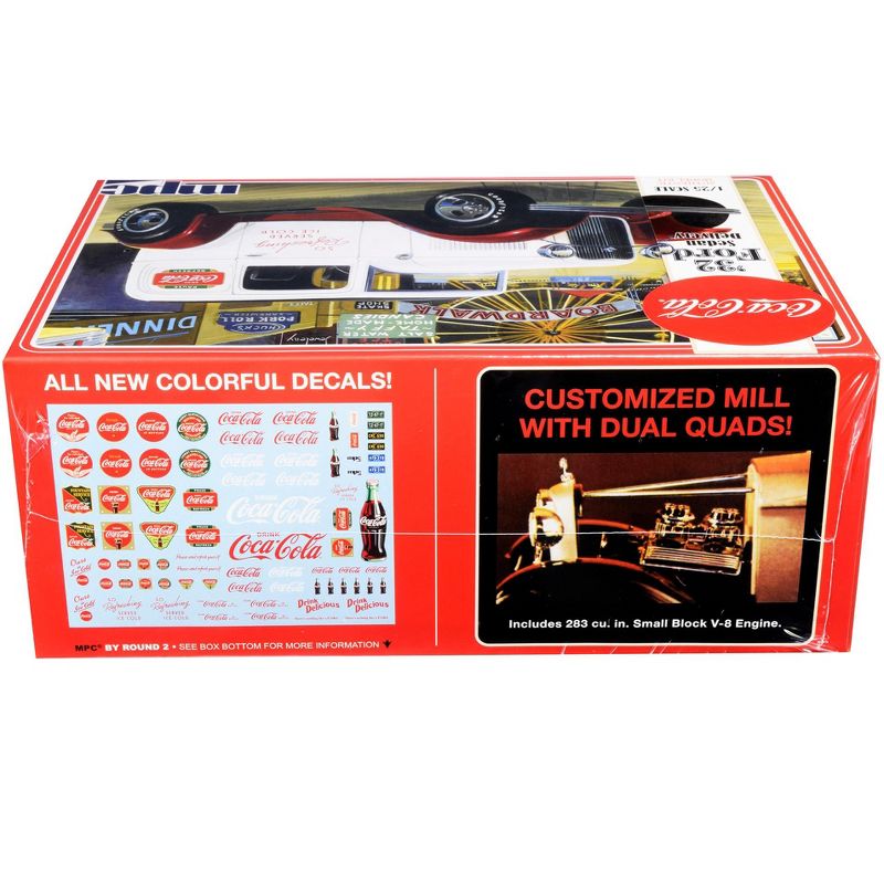 Skill 3 Model Kit 1932 Ford Sedan Delivery "Coca-Cola" 1/25 Scale Model by MPC