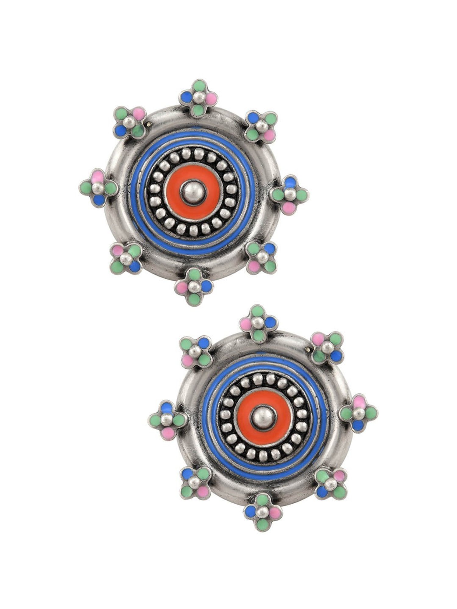 Tribe Amrapali Talisman Chandrika Stud Earrings