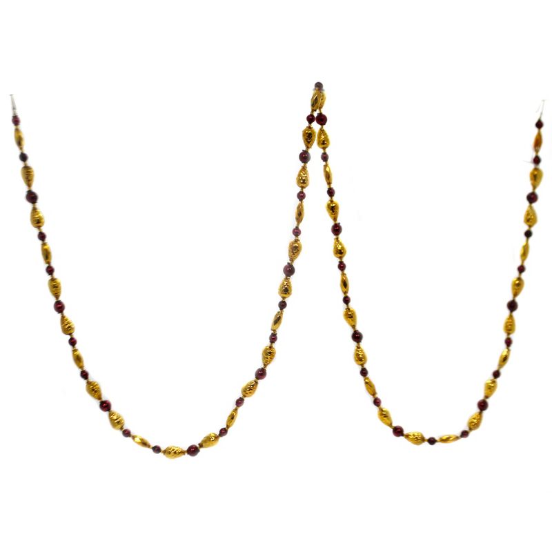 Christina's World " Gold Raspberry Pinecone Garland Bead Czech Republic Shiny  -  Banners And Garlands