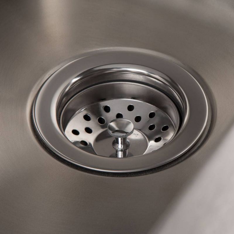 Hartland Contemporary Deluxe Laundry Cabinet with Faucet and Stainless Steel Sink White - WyndenHall