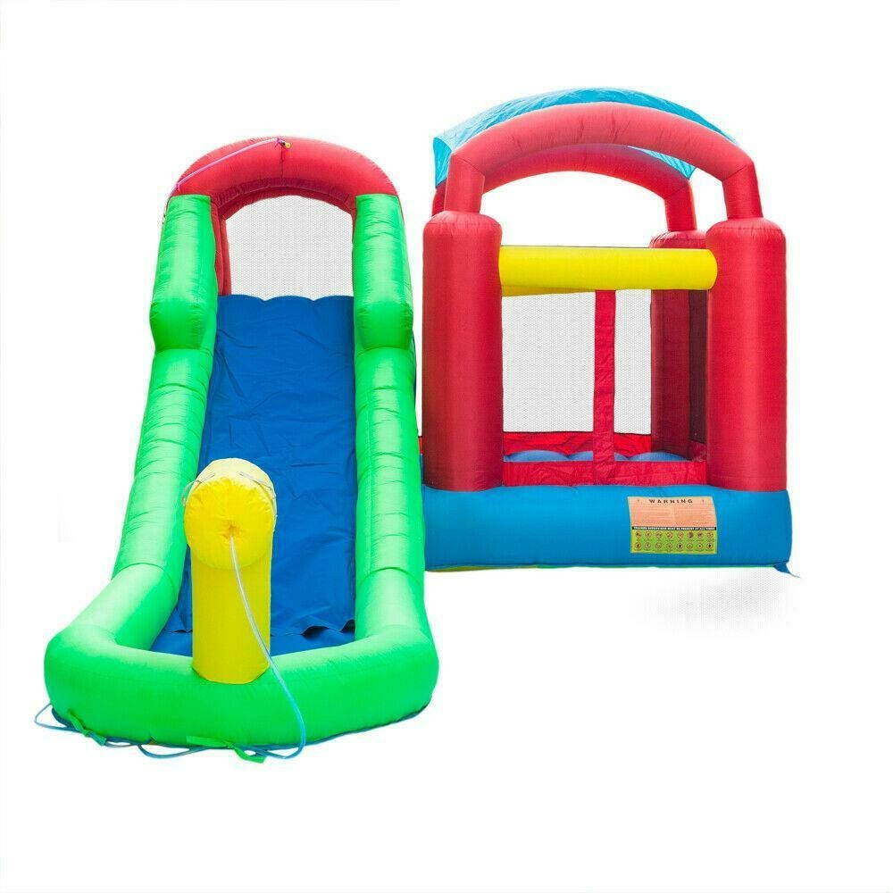 Iatable Water Slide Pool Jumper Bounce House Waterslide for Kids Backyard