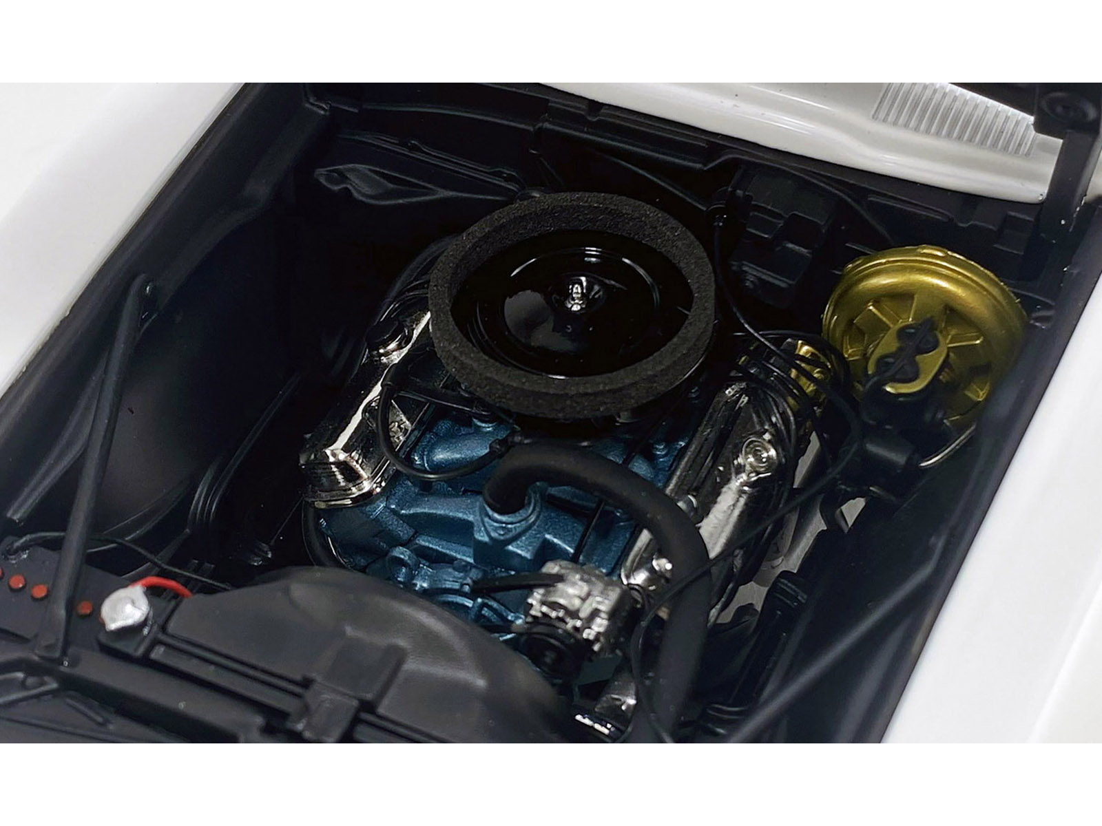 1968 Pontiac Firebird "First Ram Air II" White Limited Edition to 400 pieces Worldwide 1/18 Diecast Model Car by ACME