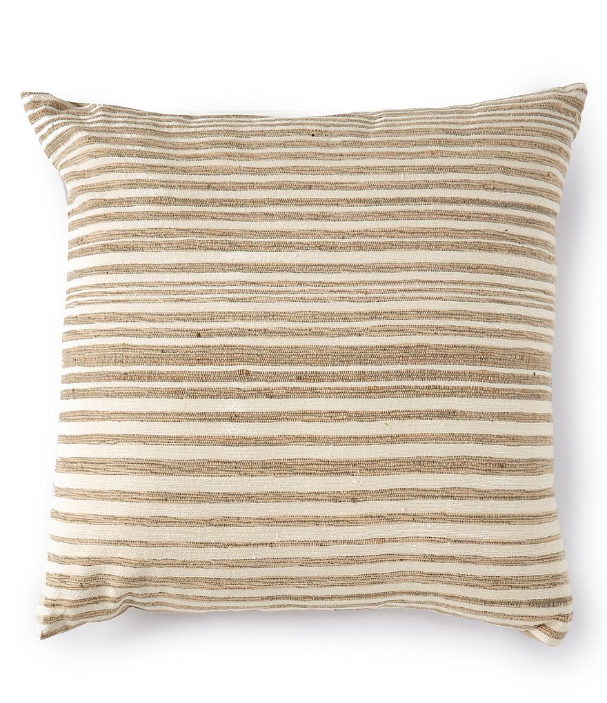 Southern Living Simplicity Collection Wool & Silk Square Pillow