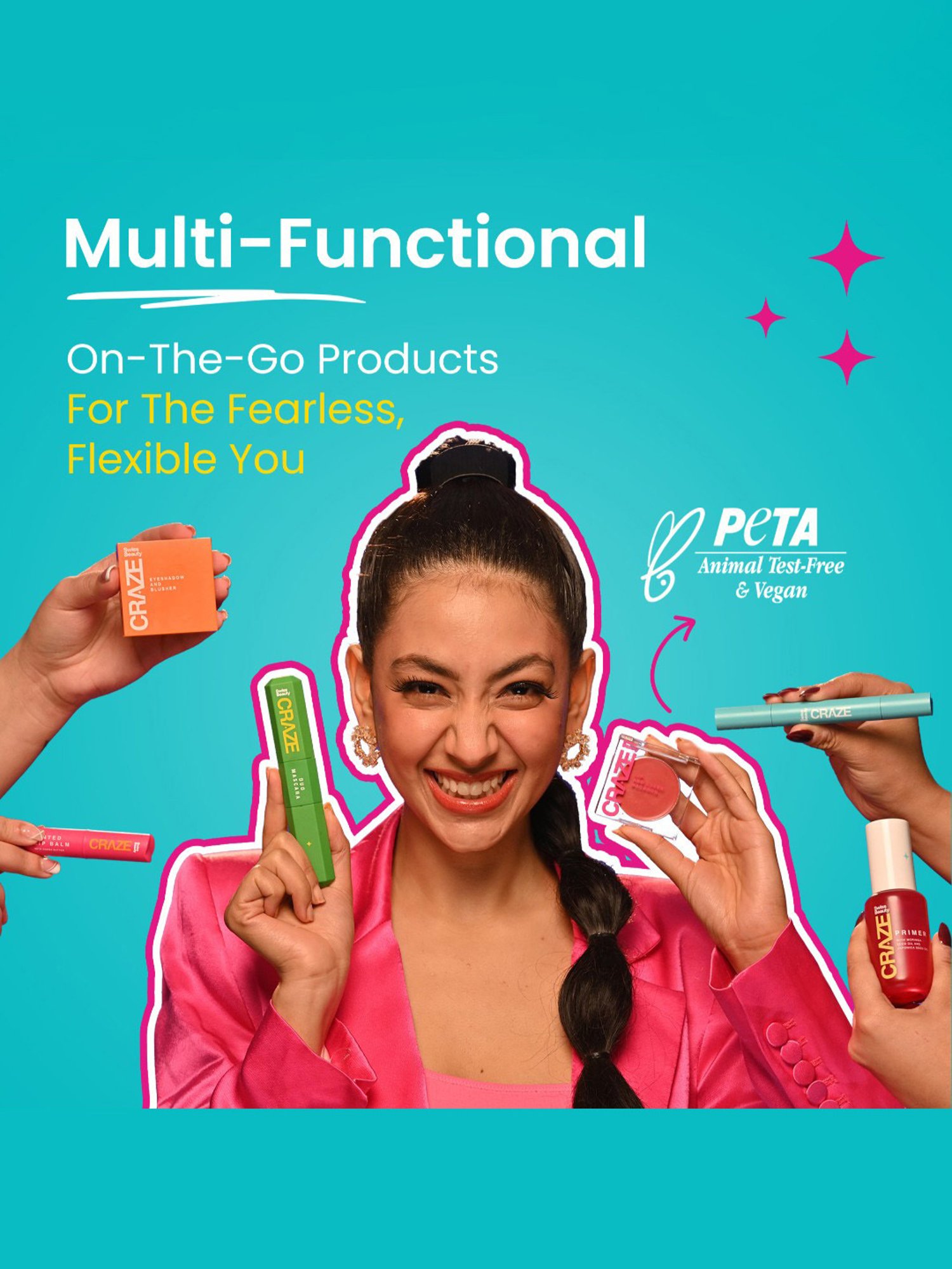 SWISS BEAUTY Craze Lip and Cheek Macaron Apple Pie - 3.2 gm