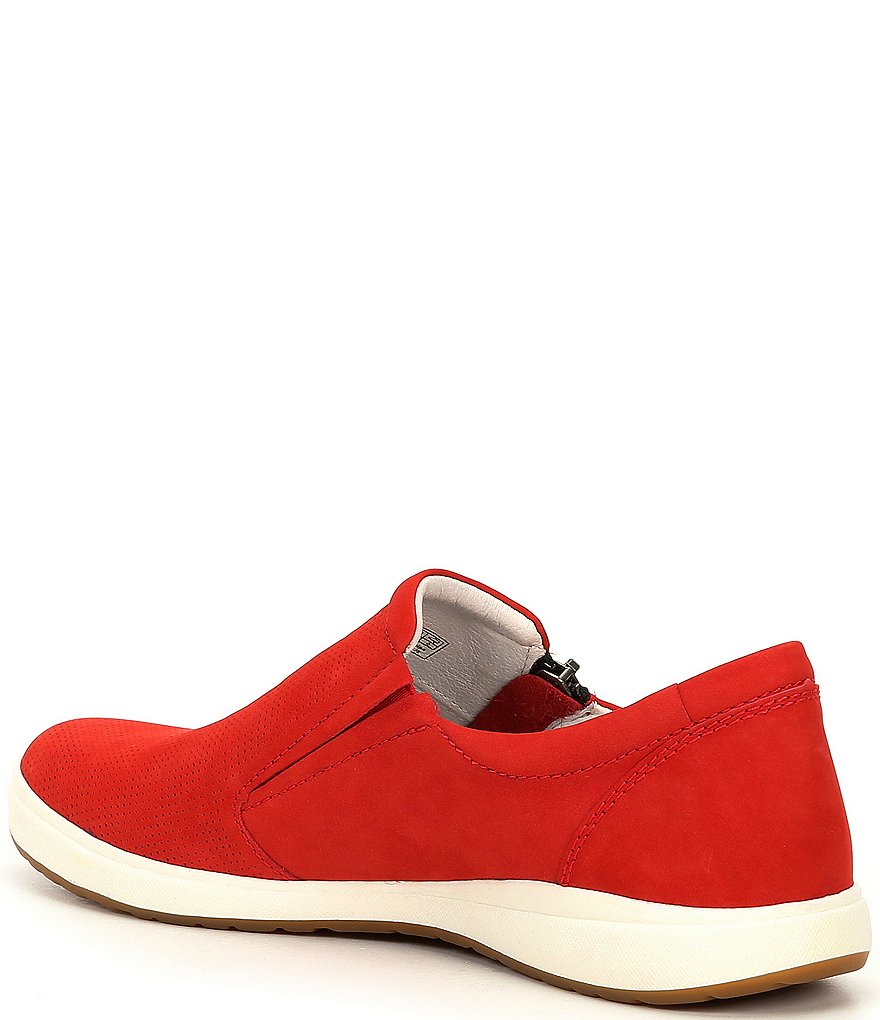 Josef Seibel Caren 22 Leather Perforated Sneakers