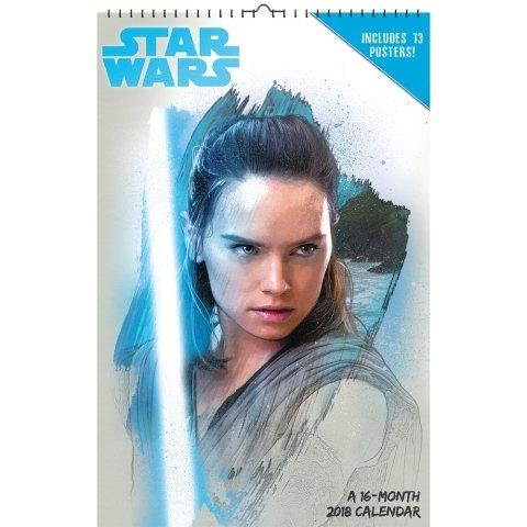 2018 STAR WARS EPISODE VIII LONG POSTER Wall Calendar size 11" X 17"