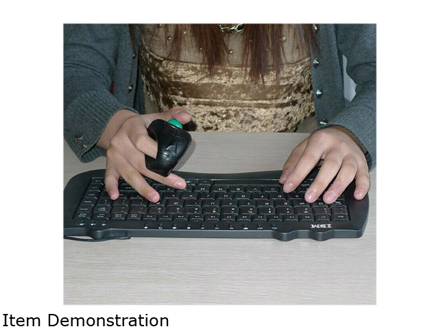 2.4GHz Trackball Wireless Finger HandHeld USB Mouse Mice Optical Thumb Controlled Ergonomic Handheld Finger Portable Mice for PC Laptop MAC computer