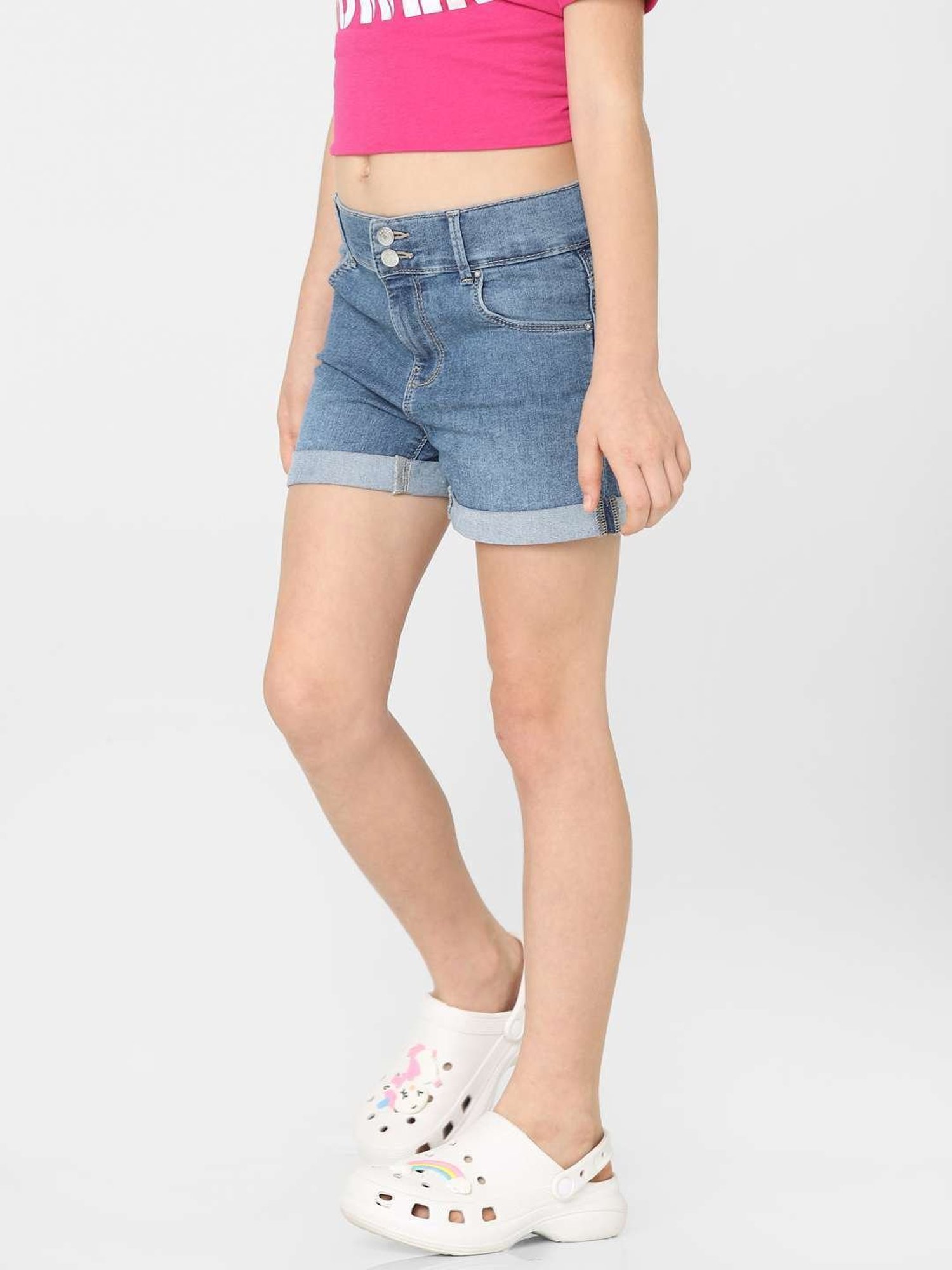 KIDS ONLY Blue Regular Fit Shorts