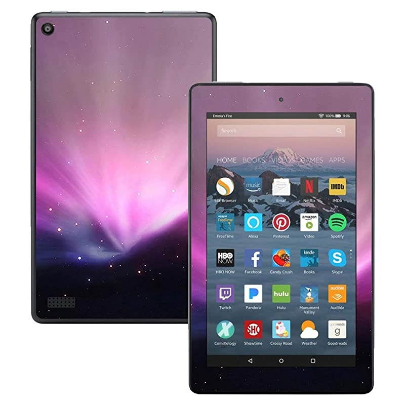 Skin Compatible with  Kindle Fire 7 2017 Spaced Out | Protective Durable and Unique Vinyl Decal wrap Cover | Easy to Apply Remove and Change Styles | Made in The USA
