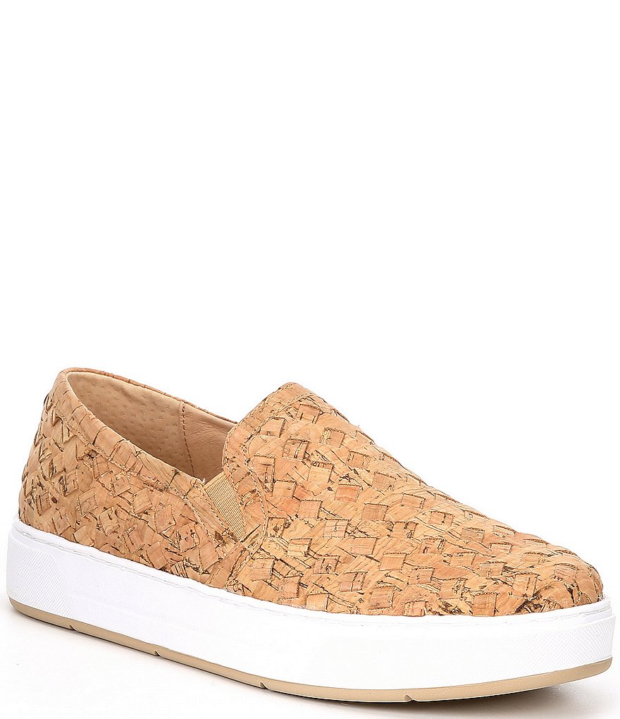 Donald Pliner Rally Woven Cork Sneakers