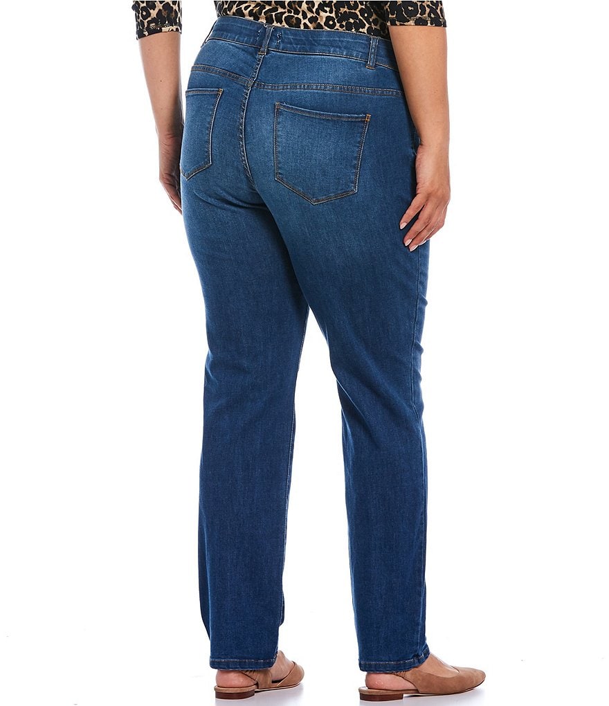 Westbound Denim Plus Size THE FIT FORMULA Slim Straight Jeans