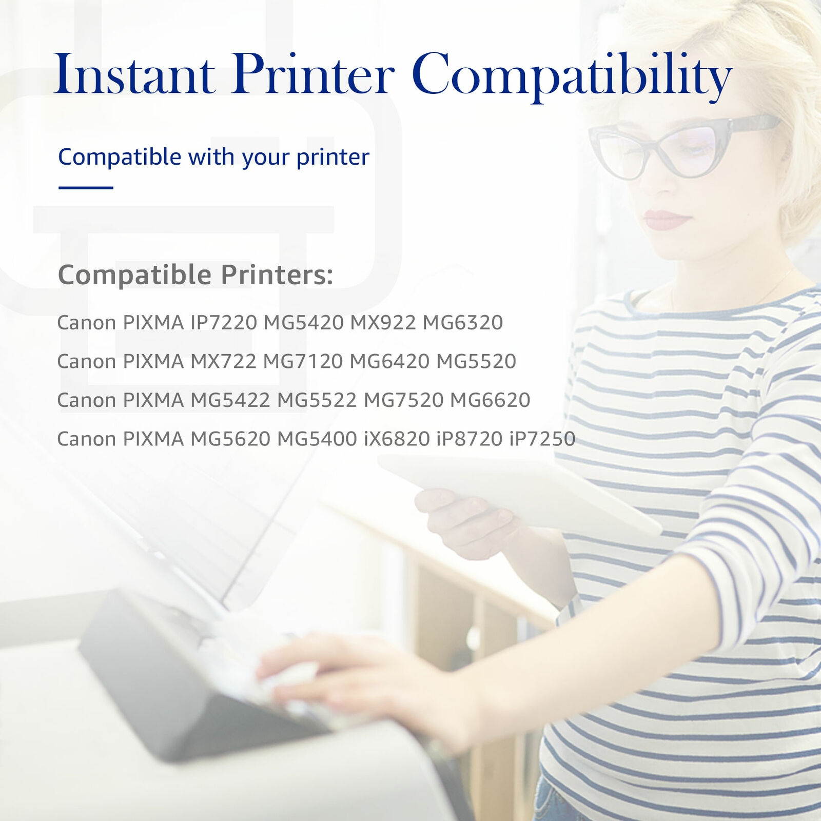 12 PK PGI-250XL CLI-251XL Ink Gray Set &Chip For Canon MG5620 iP8720 iX6820 Grey