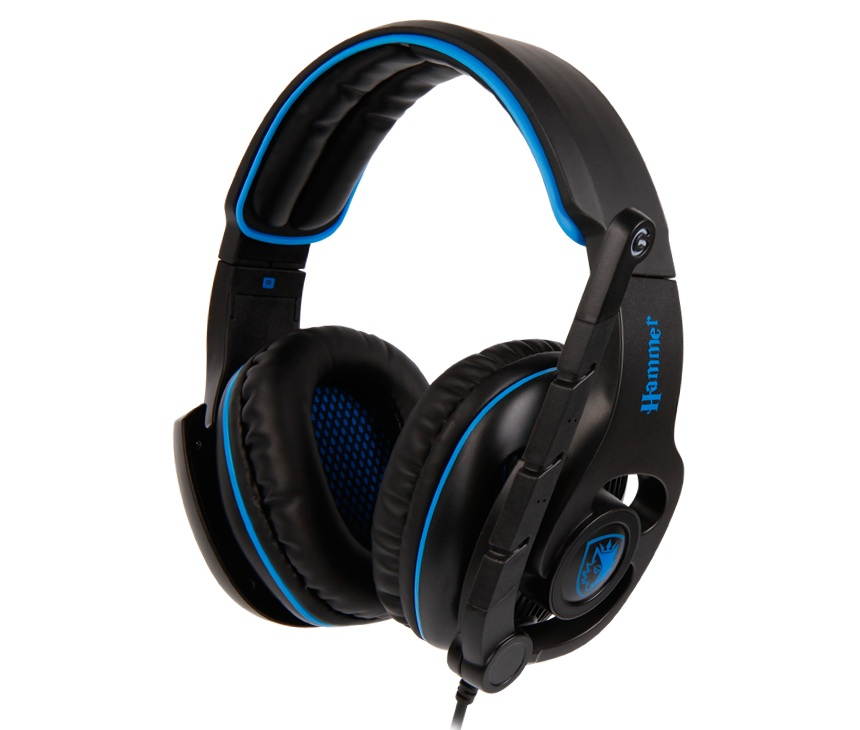 SADES SA923 USB Gaming Headset Gamer Headphones Bass Virtual 7.1 Surround Sound