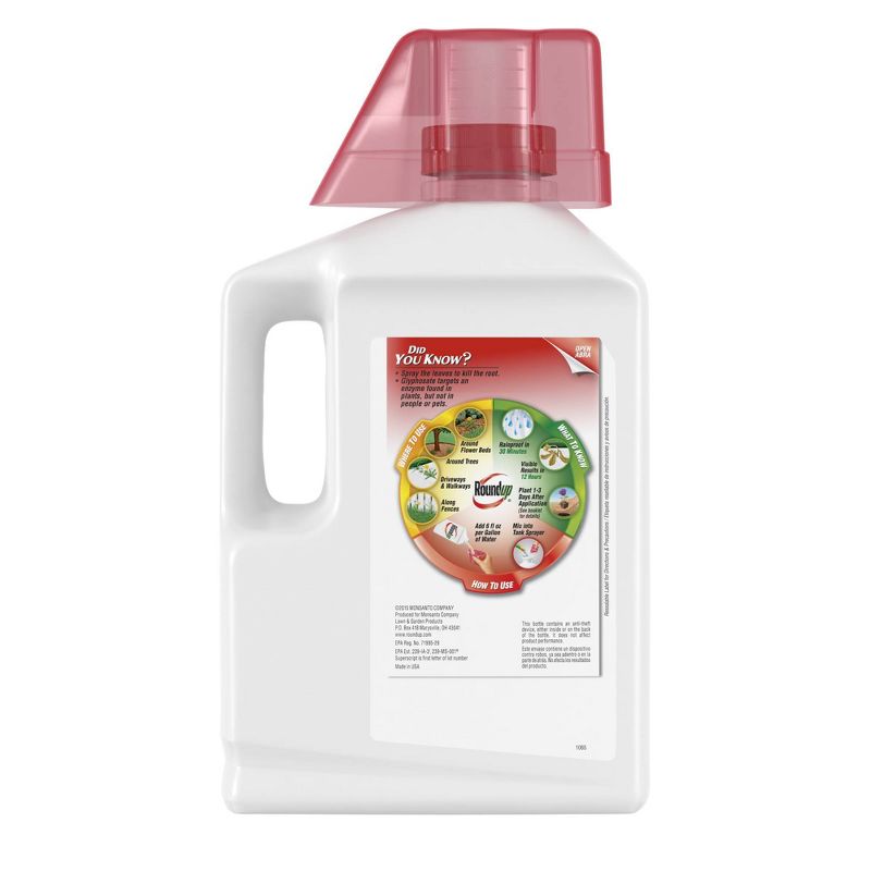Roundup Weed and Grass Killer Concentrate - 0.5gal