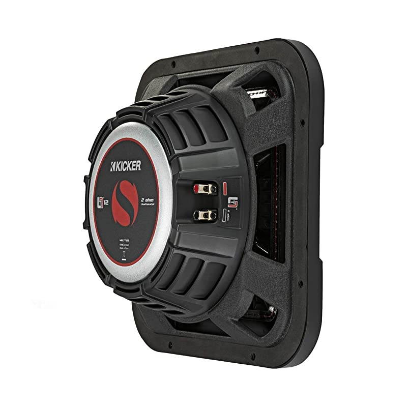 46L7T122 12" Dual 2-ohm Thin Component Subwoofer