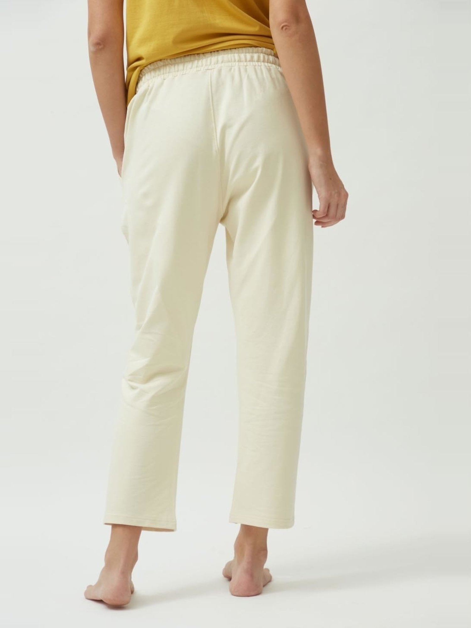 Classic Organic Cotton All Season Cream Sweatshirt & Joggers Co-ord Set