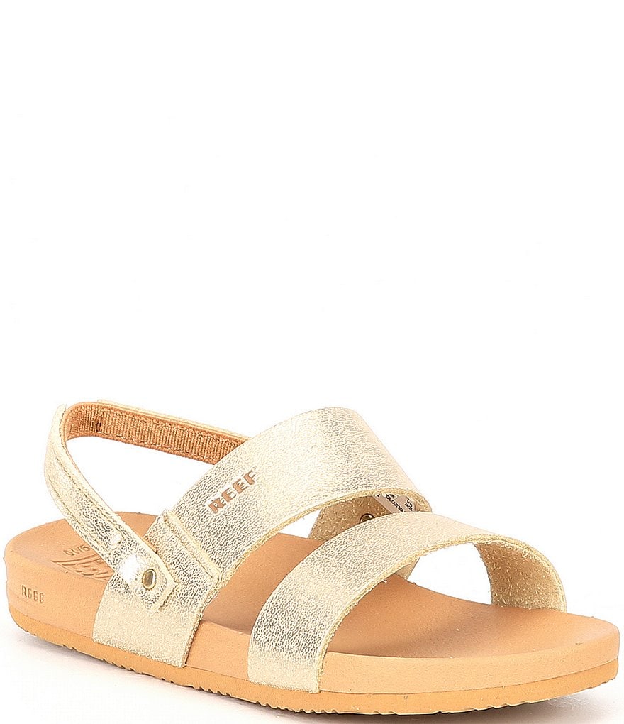 Reef Girls' Little Cushion Bounce Vista Sandals (Toddler)