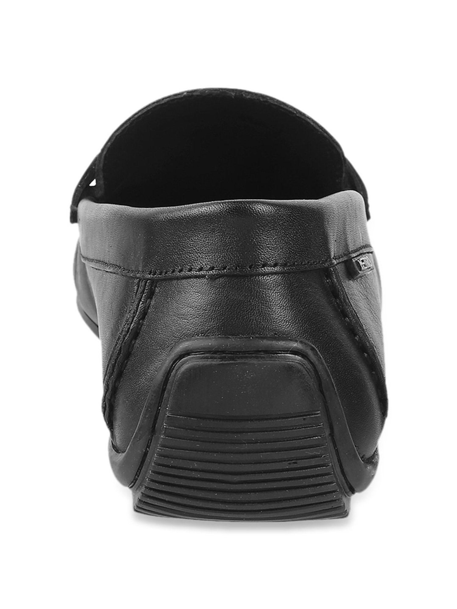 Metro Men's Core Black Casual Loafers