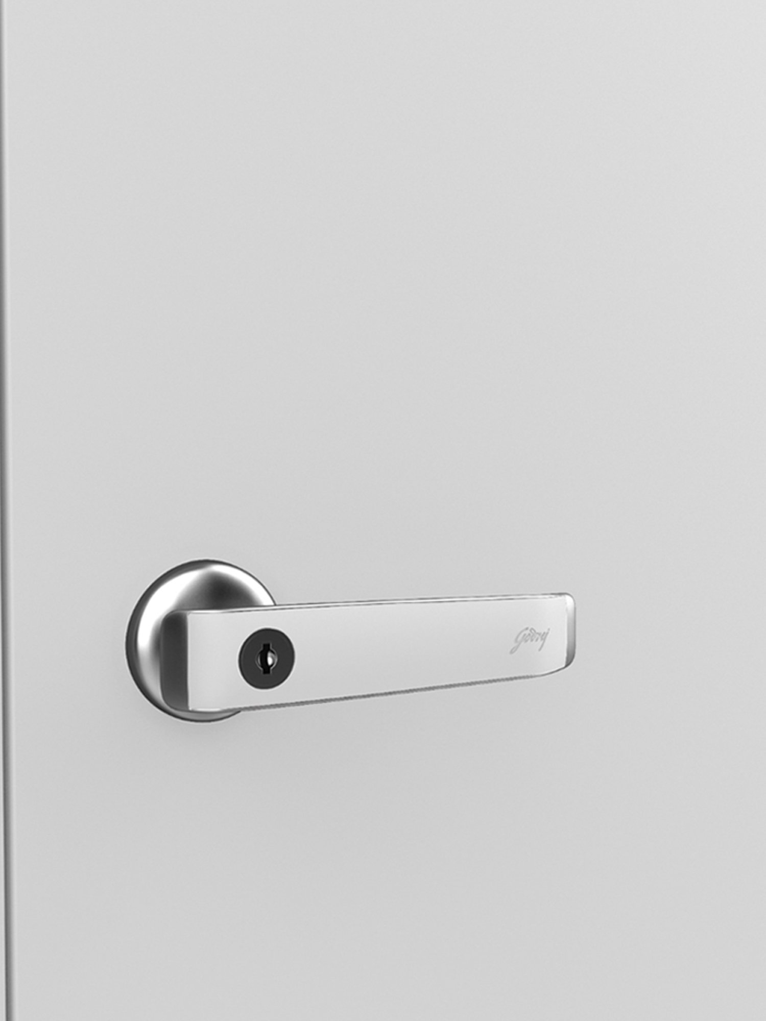 Godrej Interio Auraline Women Basic 2-Door Almirah, Textured Bond White (1-Year Warranty, 1 Drawer)