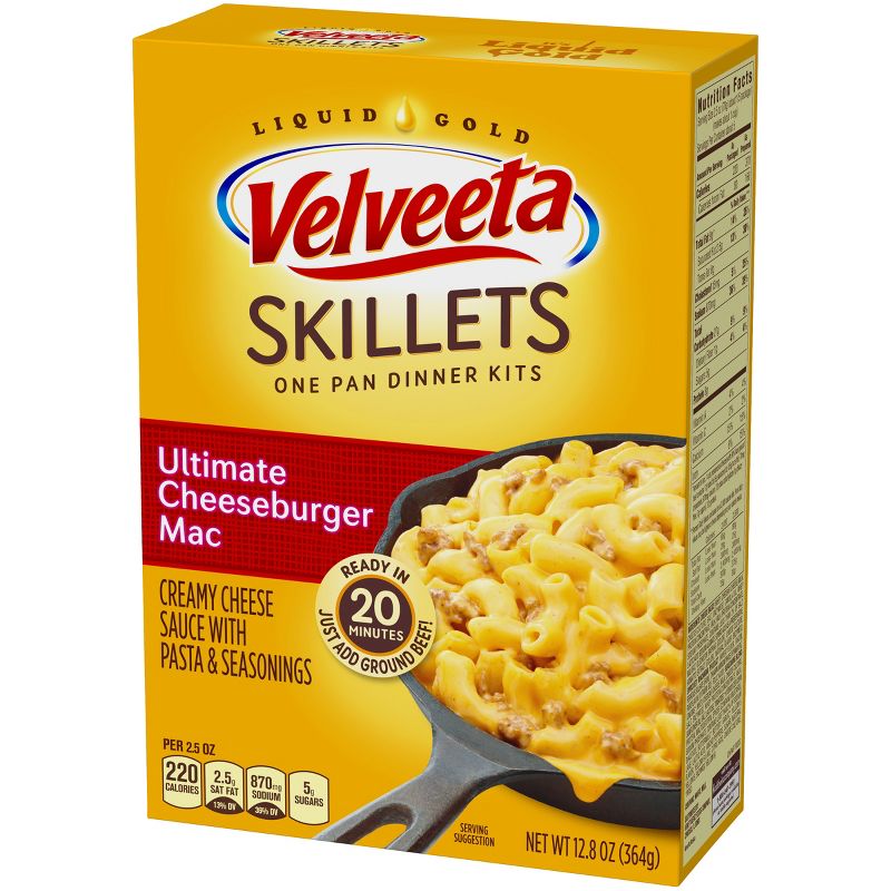 Velveeta Cheesy Skillets Ultimate Cheeseburger 12.8oz
