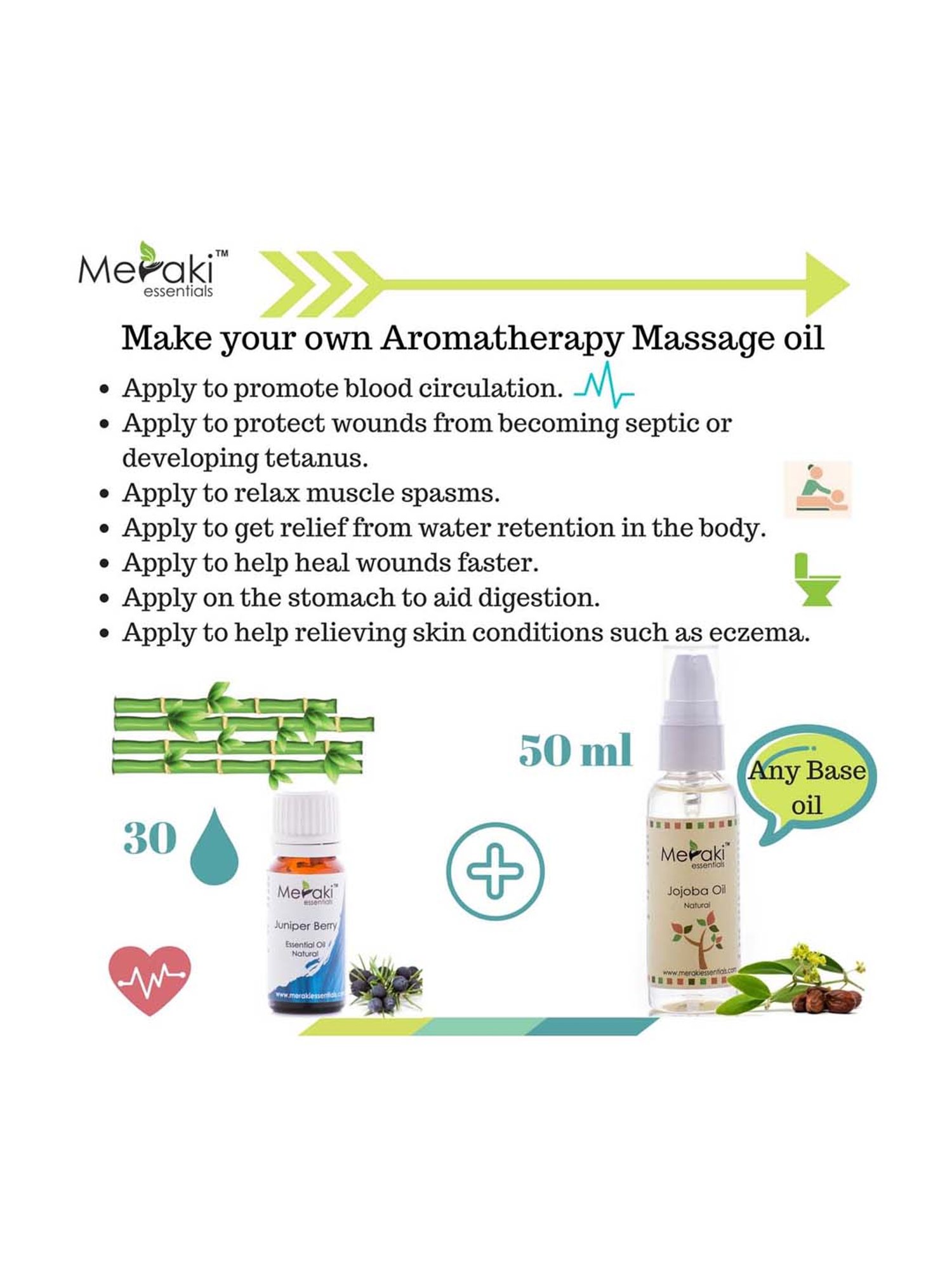 Meraki Essentials Juniper Berry Essential Oil - 10 ml