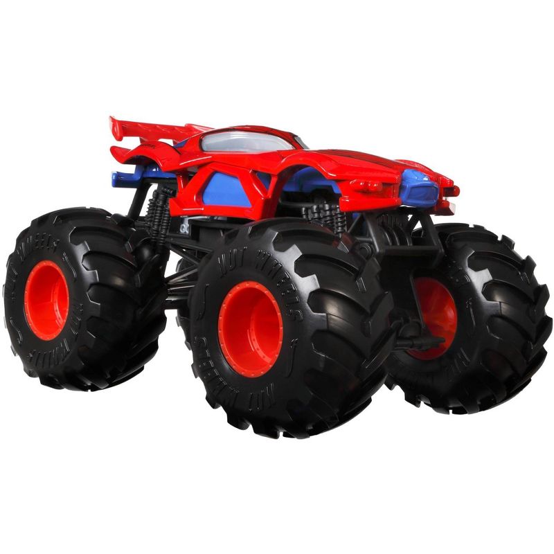 Hot Wheels Monster Truck 1:24  Scale Marvel Spider-Man Vehicle