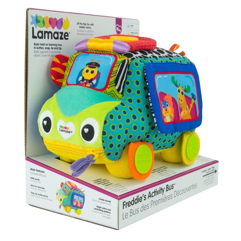 Lamaze Freddie's Activity Bus Baby Toy
