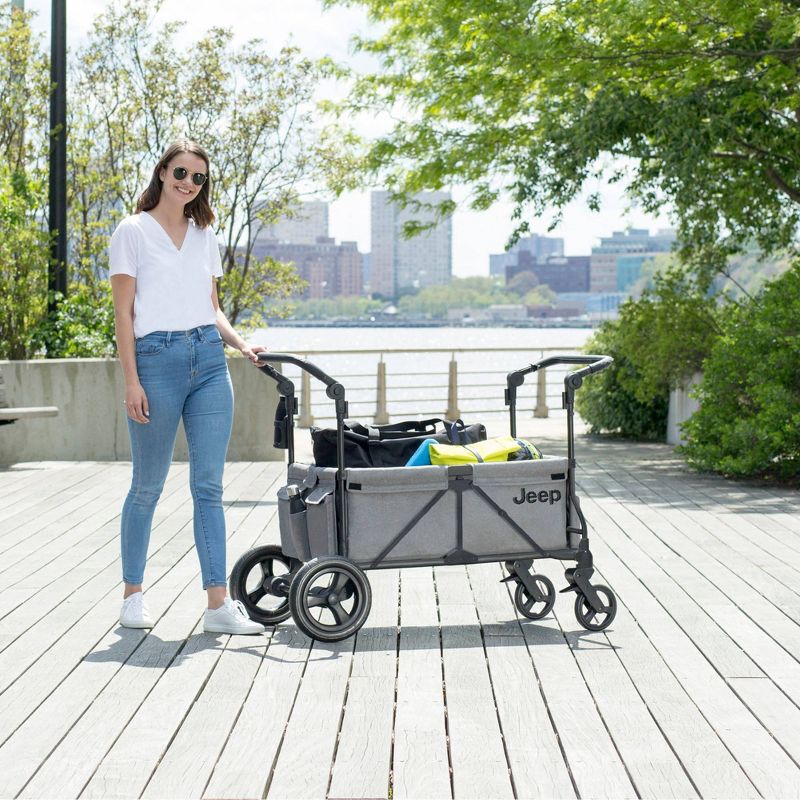 Larktale Caravan Stroller Wagon Chassis - Mornington Gray