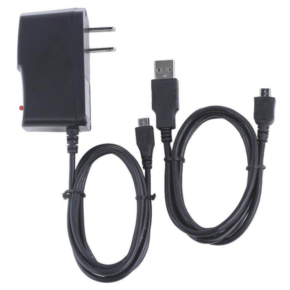 MaxLLTo AC/DC Wall Power Charger Adapter+USB Cord for Vtech InnoTab Max 80-166800 Tablet