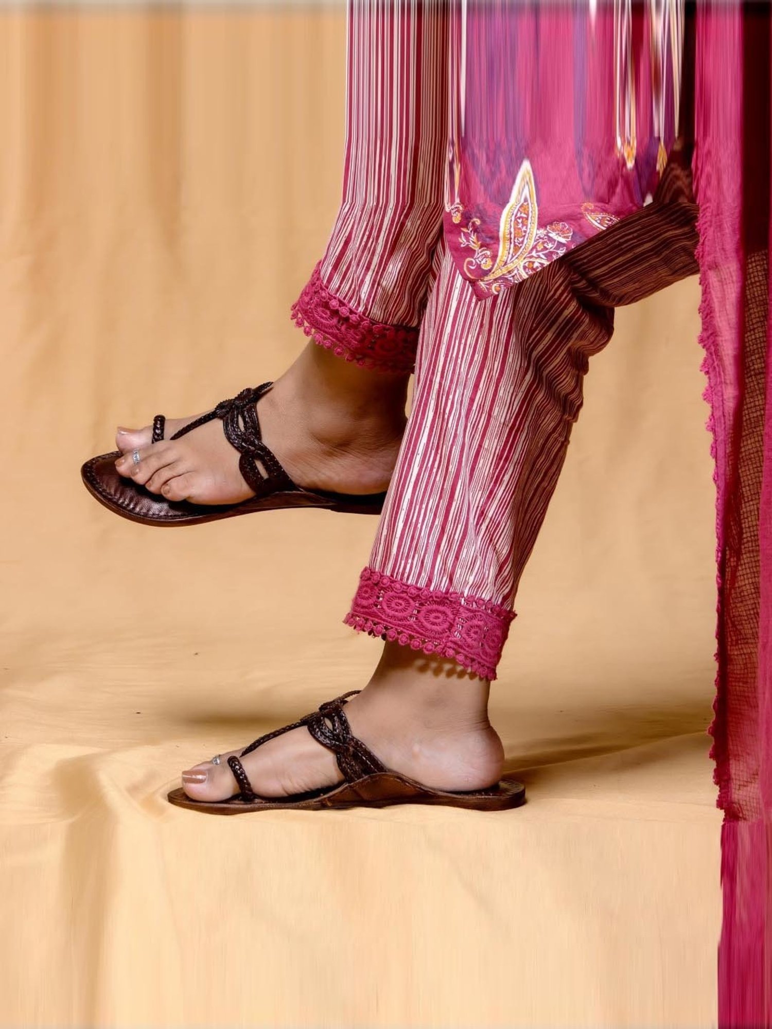 Truffle Collection Women's Silver Flat Ballets