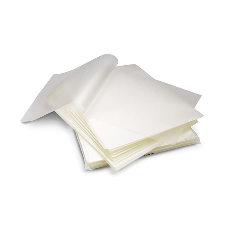 Basics Thermal Laminating Plastic Laminator Sheets 89 Inch x 114 Inch 50Pack