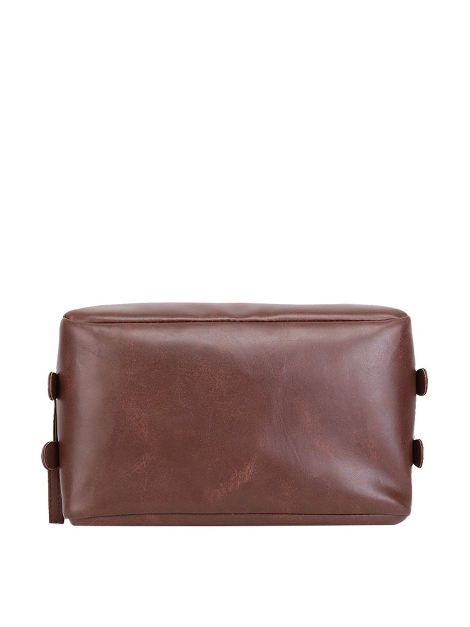 Yelloe Brown Casual Travel Pouch for Men