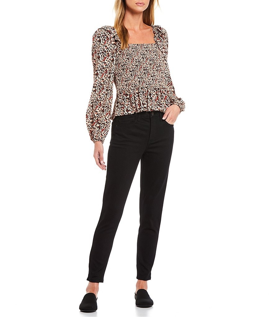 Gibson & Latimer Perfect Fit Ankle Skinny Leg Twill Pants