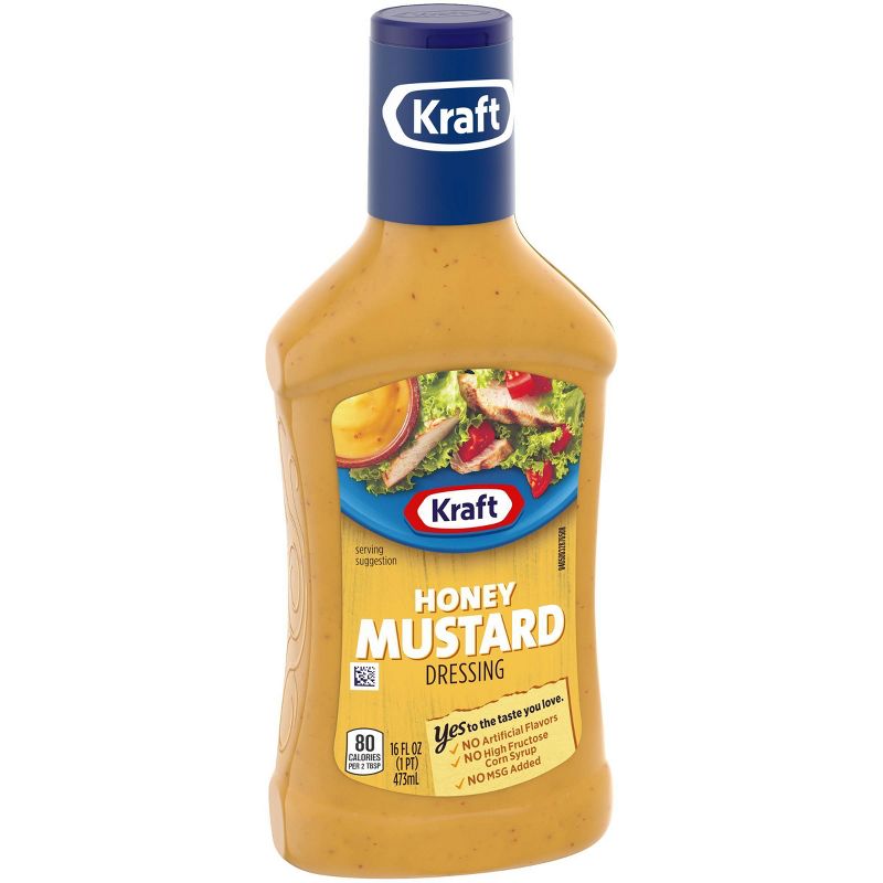 Kraft Honey Mustard Anything Dressing - 16fl oz