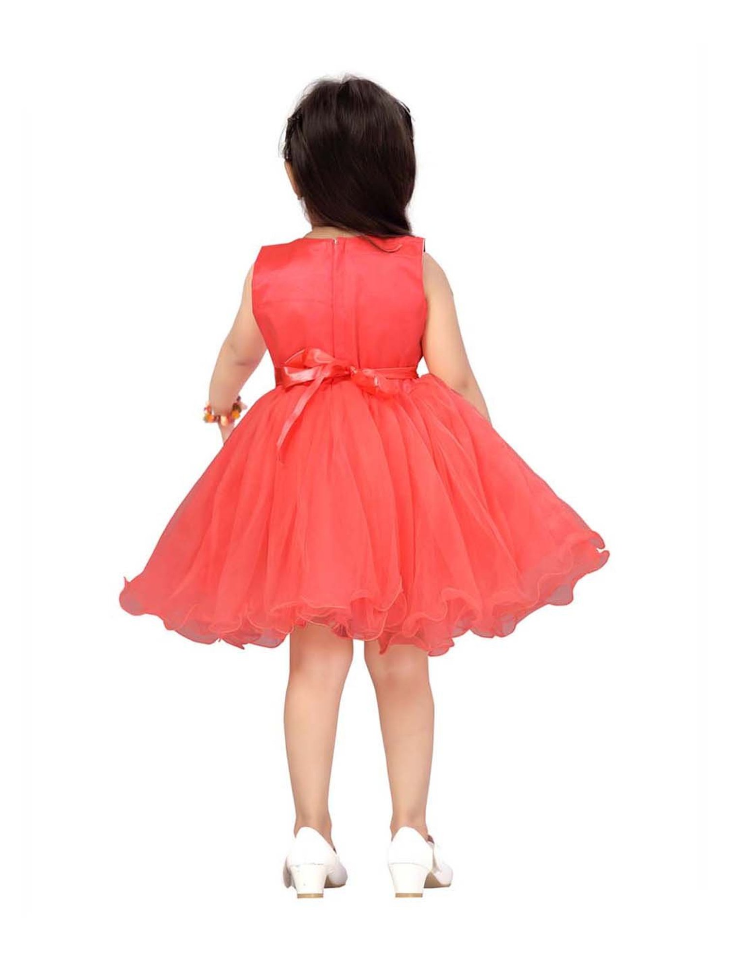 Aarika Kids Gajri Embroidered Frock