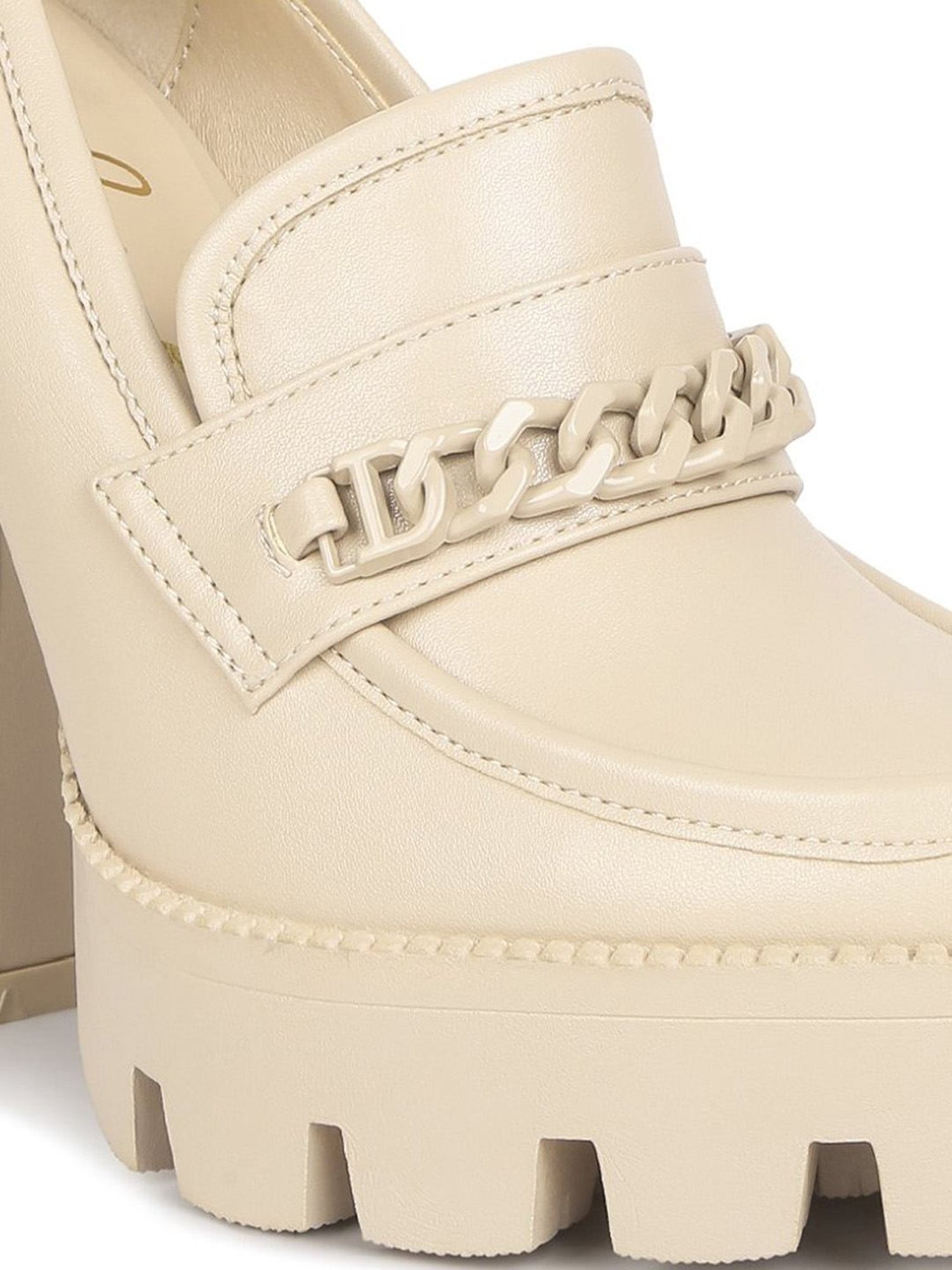 London Rag Women's Beige Casual Loafers