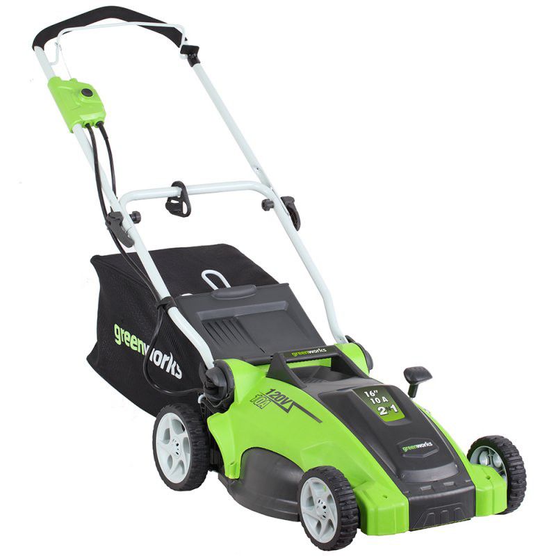 Sun Joe 14" 28 Volts Cordless Lawn Mower - Green