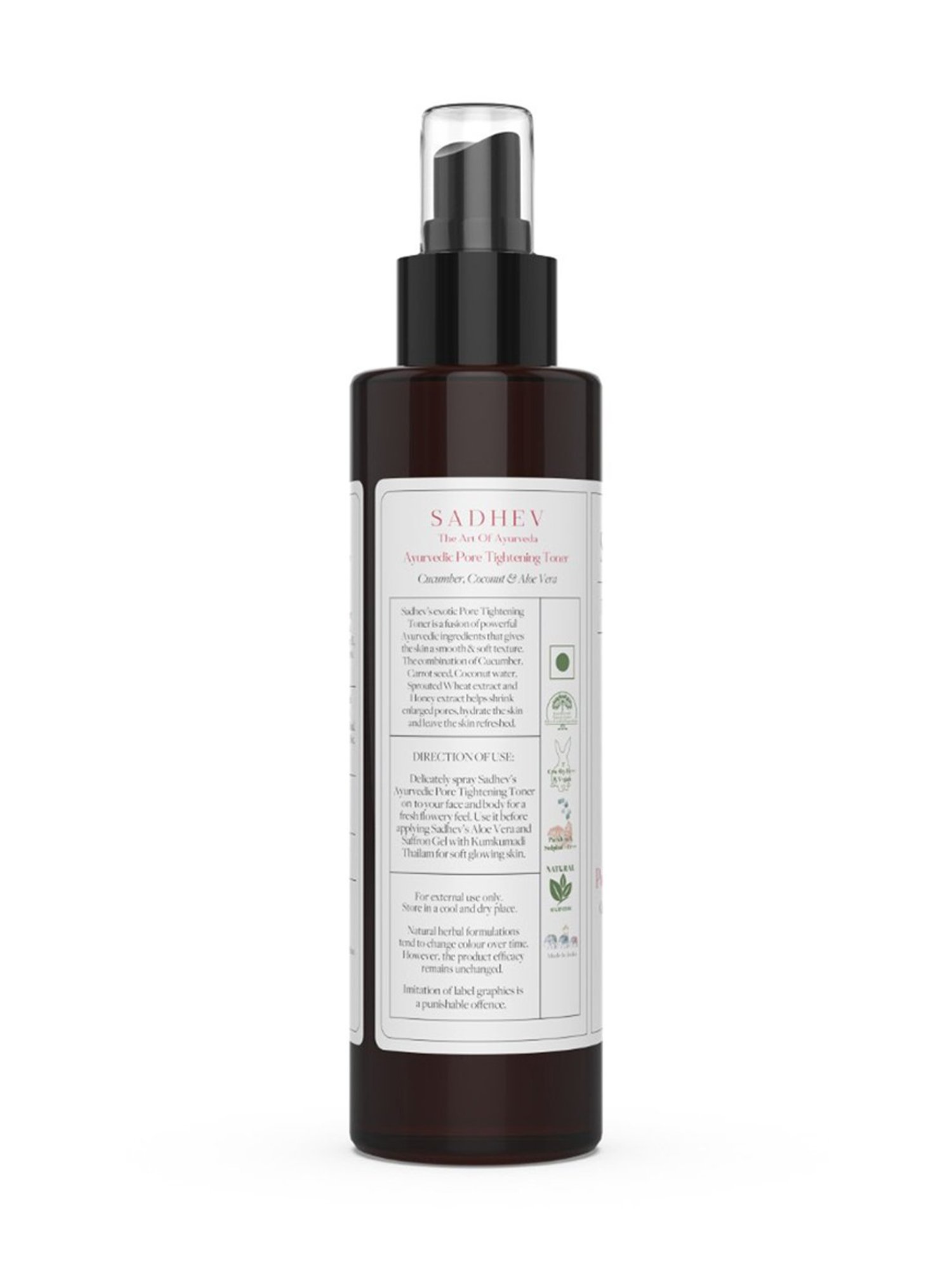 SADHEV The Art Of Ayurveda Ayurvedic Pore Tightening Toner - 150 ml