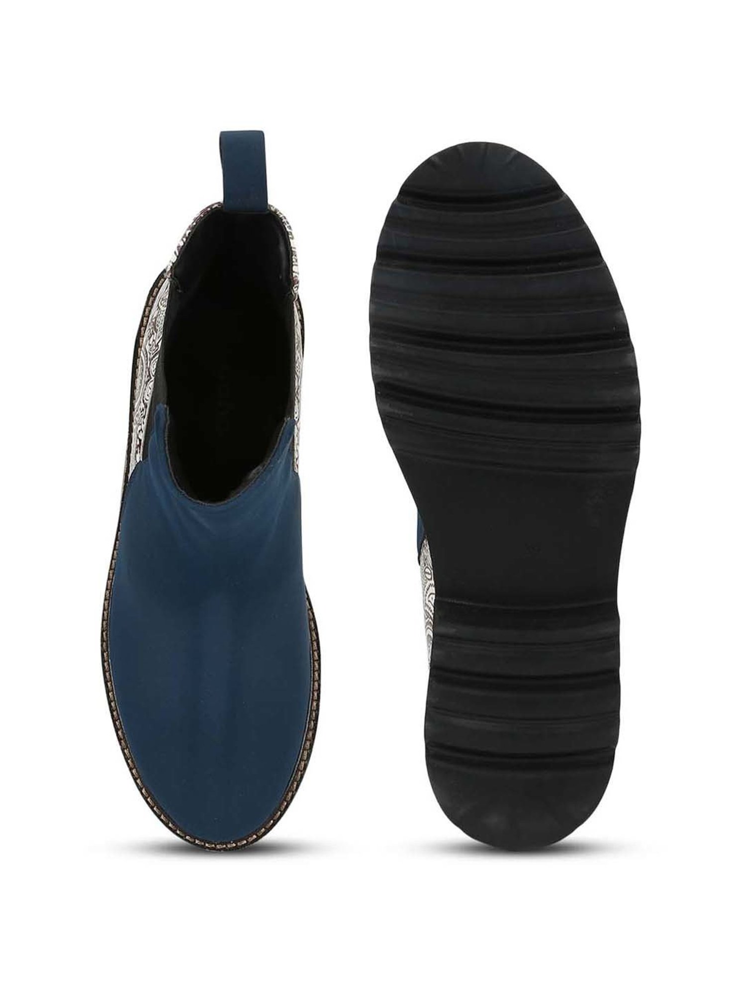 Yoho Women's Navy Chelsea Boots